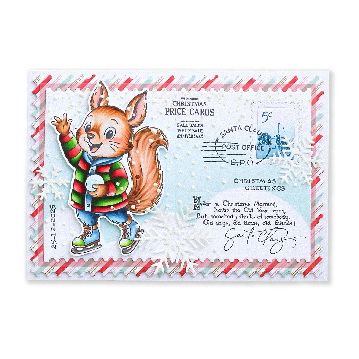 StudioLight Essentials Ice Skating Clear Stempel 74x105 mm
