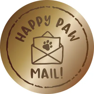 StudioLight Creative Craftlab Friendz Siegelstempel Happy Paw Mail mit Griff