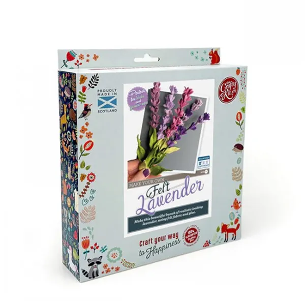 Lavinia Felt Craft Kit Lavender Filz-Bastelset Lavendel