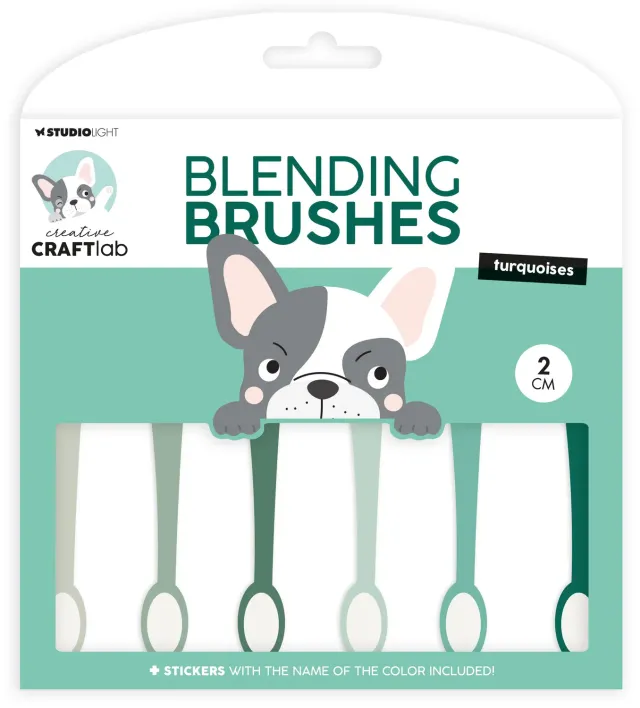 StudioLight Creative Craftlab Blending Brush Pinsel türkis weich