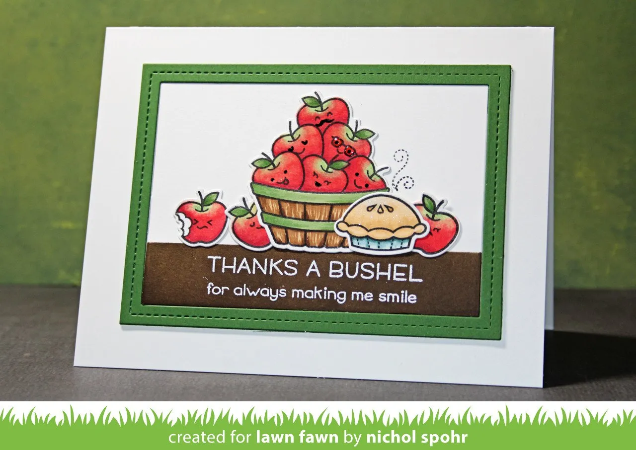 Lawn Fawn Cutie Pie Clear Stamps Motivgröße 1" Kuchen