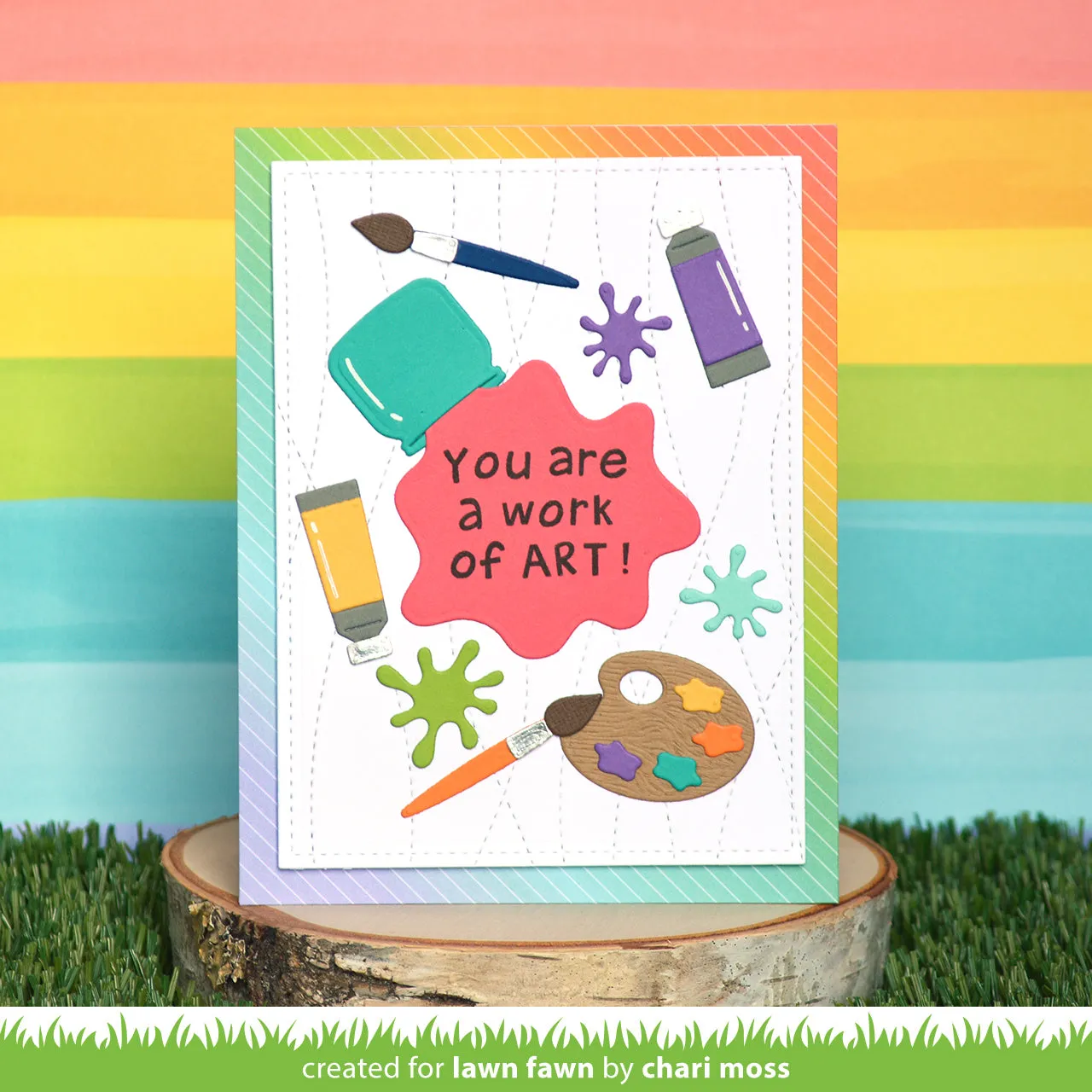 Lawn Fawn Lawn Cuts Art Supplies Stanzschablonen Set