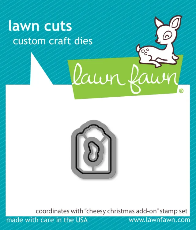 Lawn Fawn Cheesy Christmas Add-On LF3503 Stanzen Mäuse 2-teilig