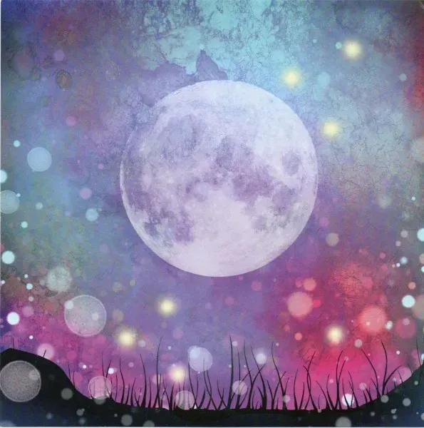 Lavinia Stamps Midnight Magic Scenescapes Karten 4er 15x15