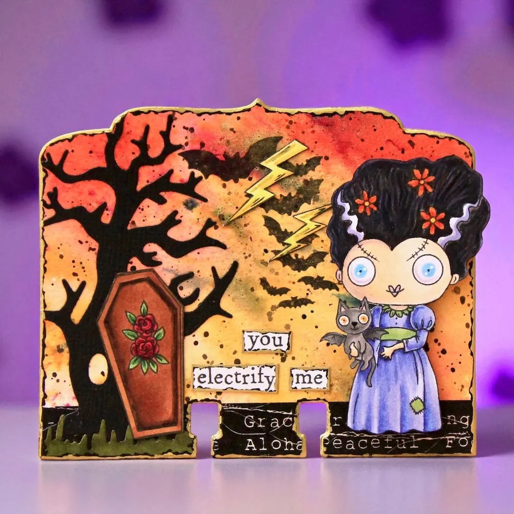 AALL and Create #65 Frightful Fun Stanzschablonen 7-teilig
