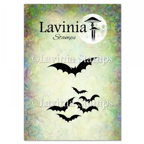 Lavinia Stamps Bats Stempel Fledermäuse Photopolymer