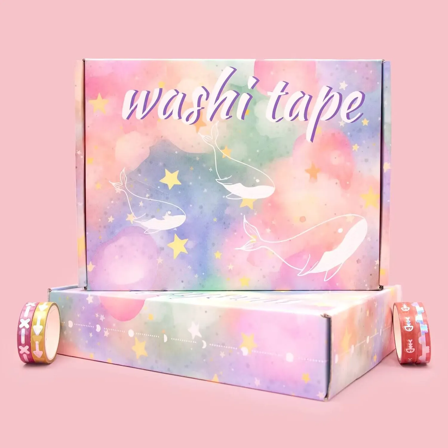 Ieebee Cartoon Party Washi Tape Set 50 Rollen Holografisch