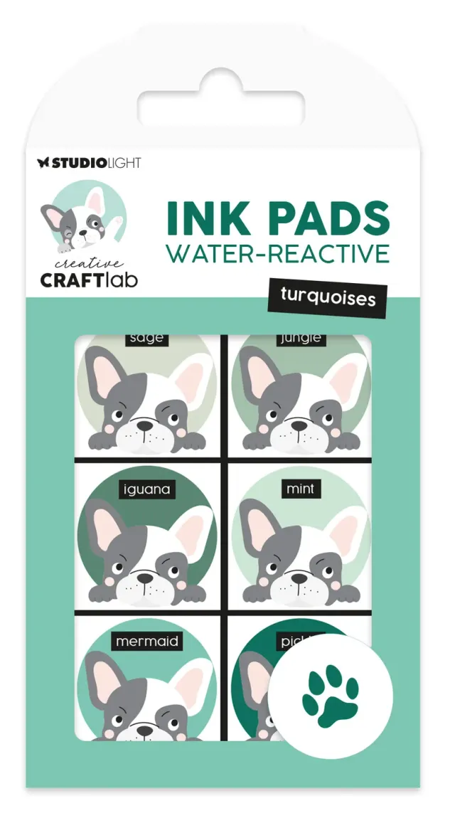 Creative Craftlab Essentials Stempelkissen wasserreaktiv türkis