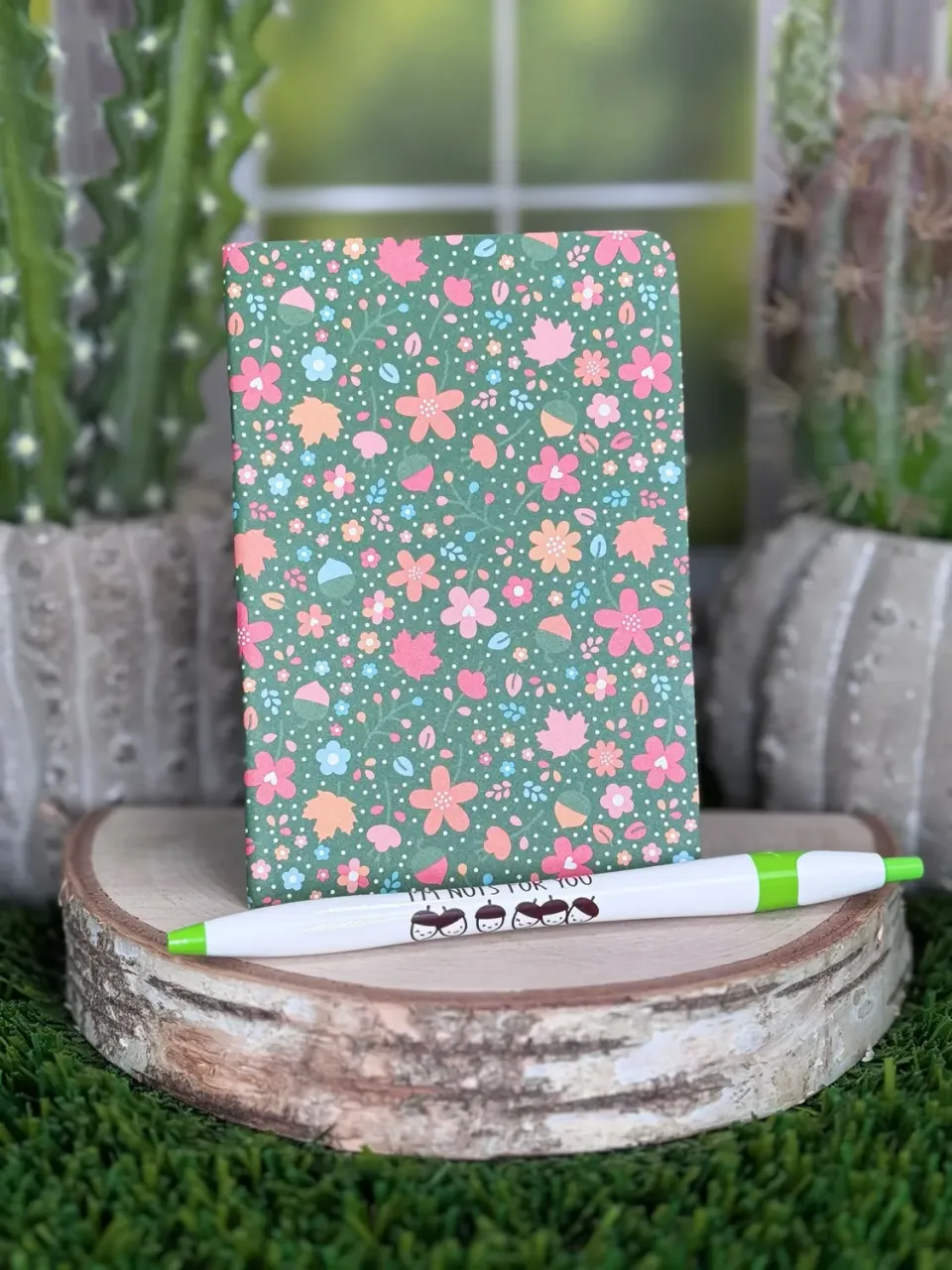 Lawn Fawn Fall Notizset Mini-Notizbuch mit Stift Herbst