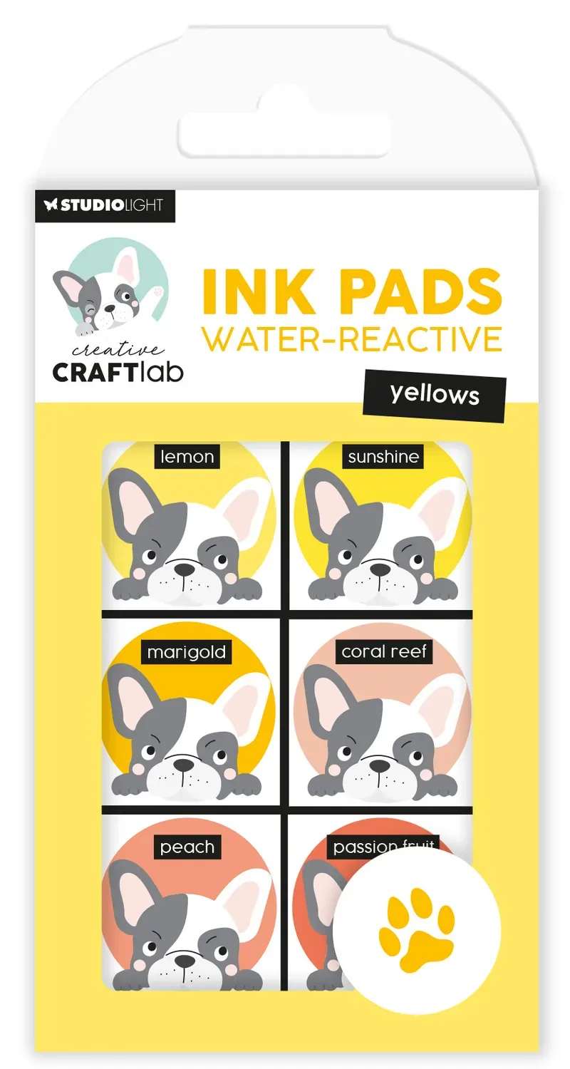 StudioLight Creative Craftlab Stempelkissen Gelbtöne wasserreaktiv