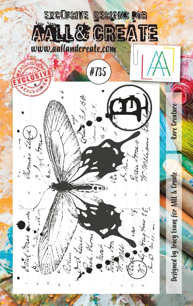 AALL and Create 735 Stempelset A7 Rare Creature Tiermotiv