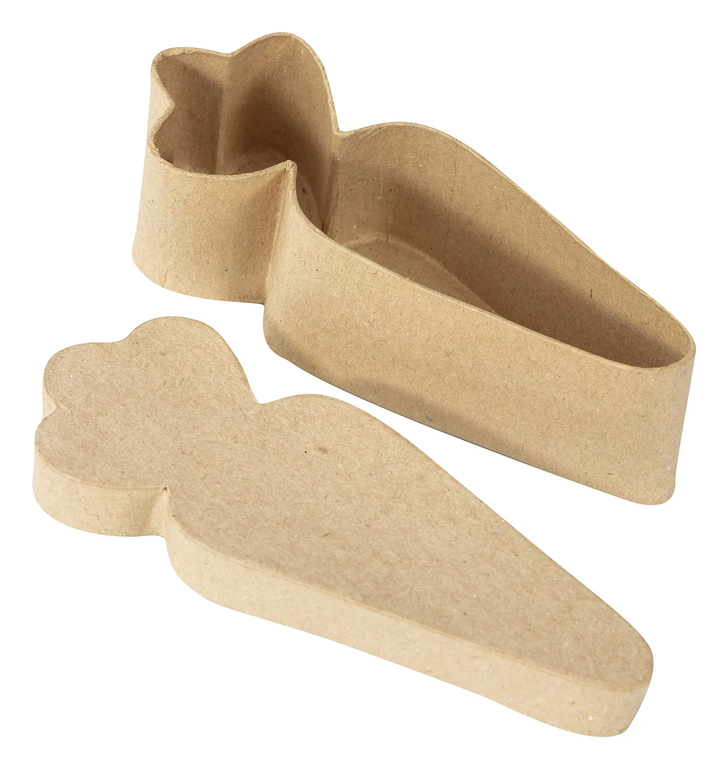 décopatch BT066C Box Karotte Pappmaché-Box 15,5 cm