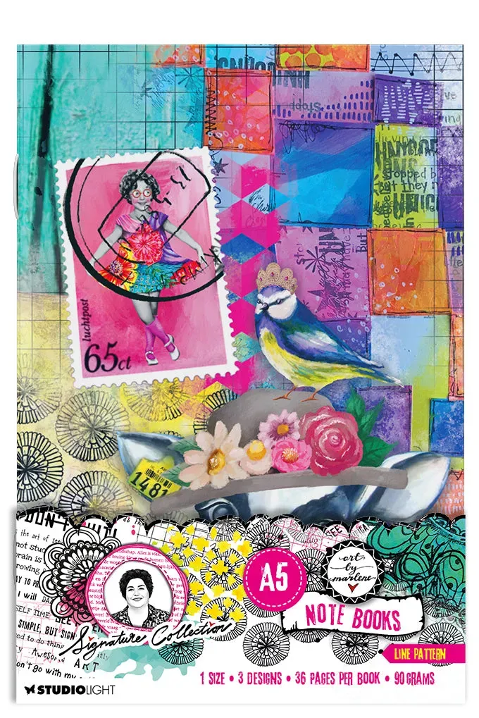 StudioLight Art by Marlene Notebook A5 3er Set Signature