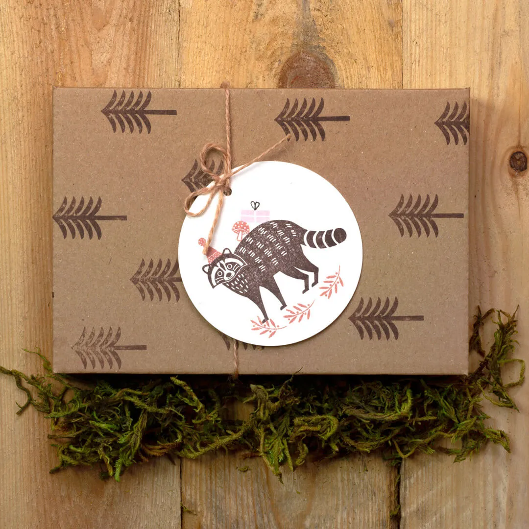Perlenfischer Lace Fir Stempel 31x18 mm