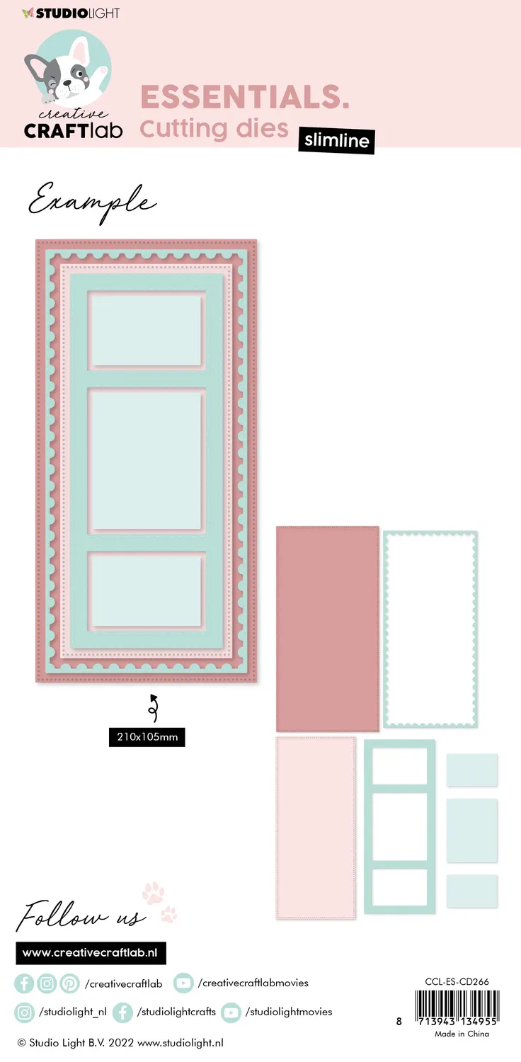 Creative Craftlab Essentials Stanzschablone Slimline