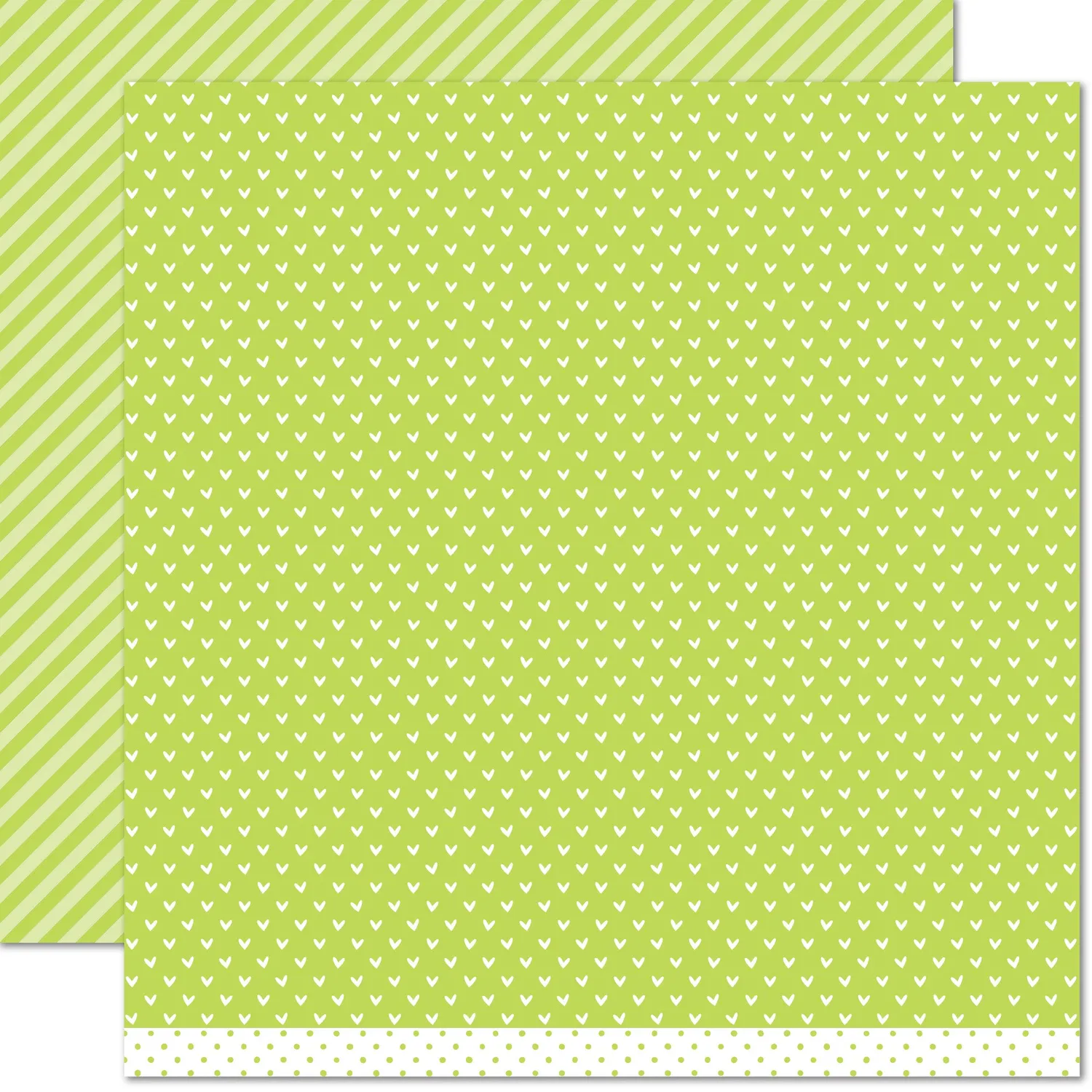 Lawn Fawn Grasshopper Line Dance Designpapier 30x30