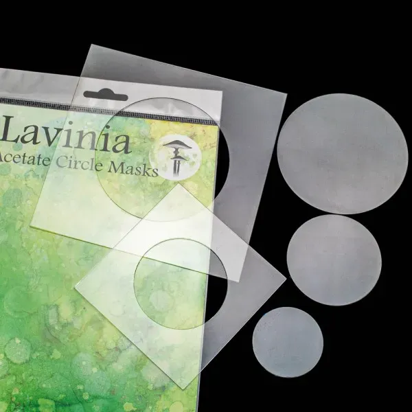 Lavinia Stamps Acetate Circle Masken 5-teilig