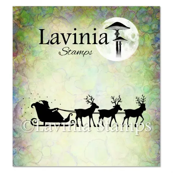 Lavinia Stamps Christmas Night Stempel Photopolymer