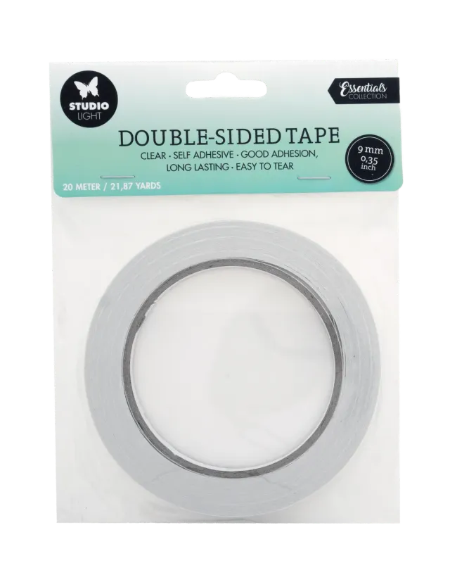 StudioLight Essentials Klebeband doppelseitig 9mm 20m