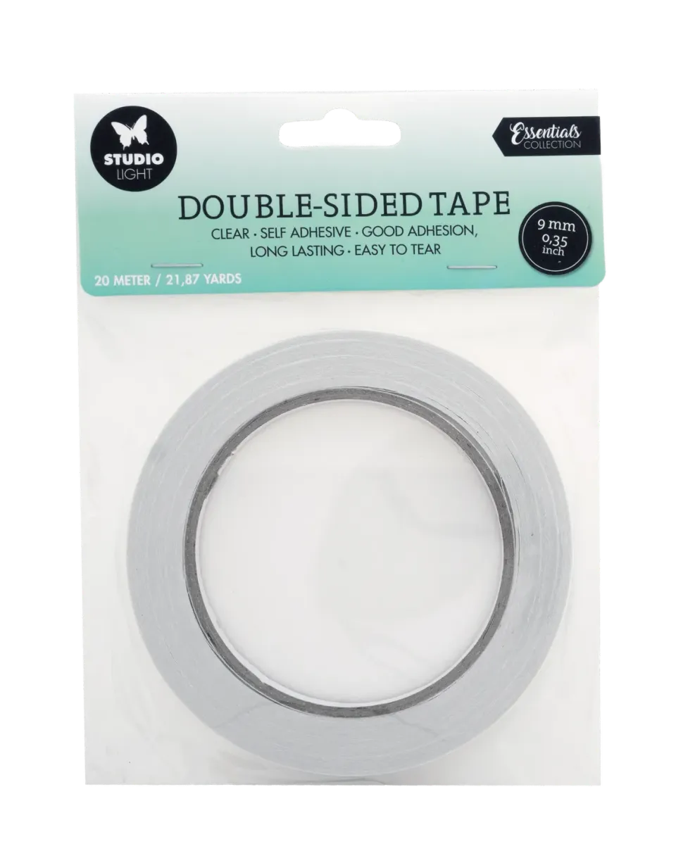 StudioLight Essentials Klebeband doppelseitig 9mm 20m