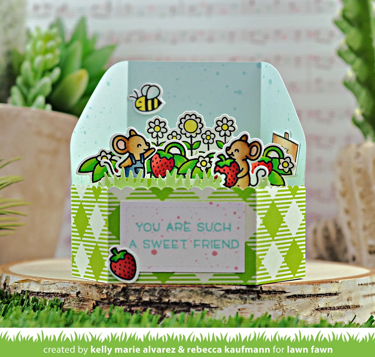Lawn Fawn Platform Pop-Up Add-On Stanzschablonen interaktiv