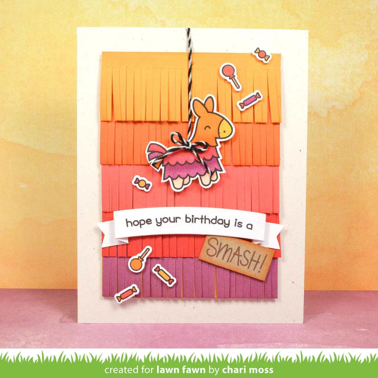 Lawn Fawn Year Seven LF1338 Clear Stamps Mini-Set