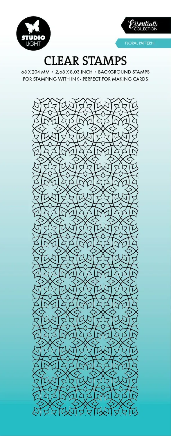 StudioLight Essentials Clear Stamp Floral pattern Blumen