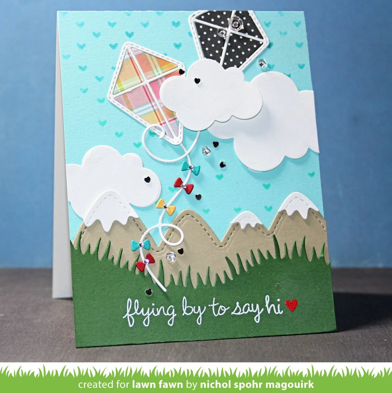 Lawn Fawn Simple Puffy Clouds Stanzen 3-teilig Wolken