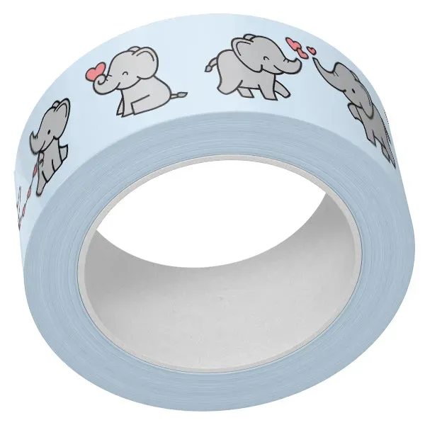 Lawn Fawn Elephant Parade LF3120 Washi Tape 15mm Elefant