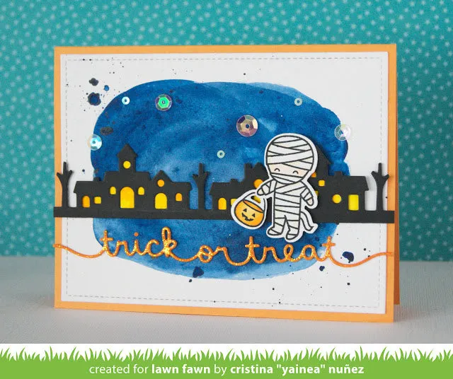 Lawn Fawn Costume Party Clear Stamps Halloween