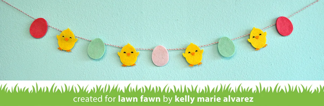 Lawn Fawn Happy Hatchling Lawn Cuts Stanzschablonen Küken Ostern