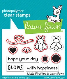 Lawn Fawn Little Fireflies Lawn Cuts Stanzen Glühwürmchen
