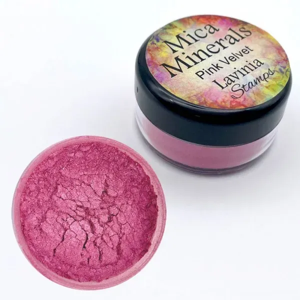 Lavinia Stamps Mica Minerals Pink Velvet Glimmerpulver rosa
