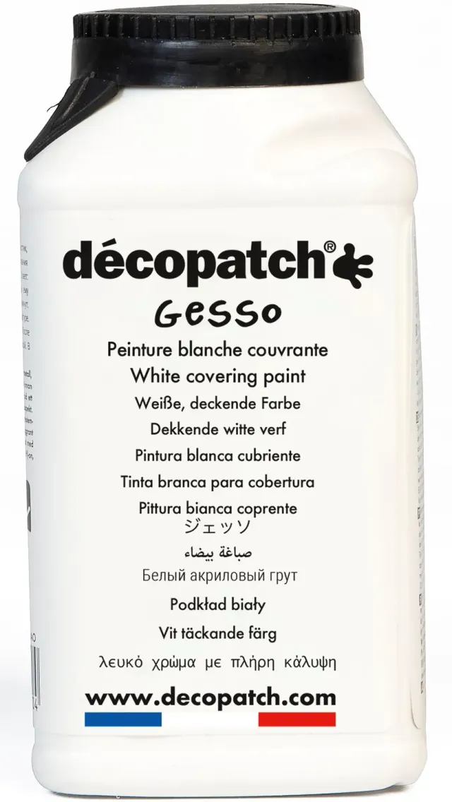 décopatch GE300AO Gesso Weiß 300g Grundierung