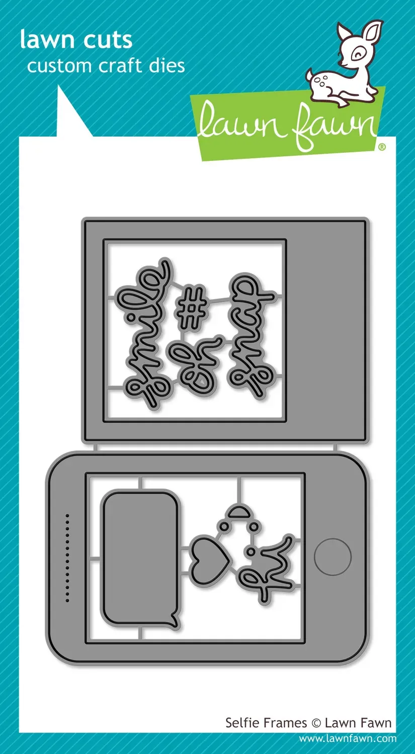 Lawn Fawn Selfie Frames Stanzschablonen Handy Rahmen