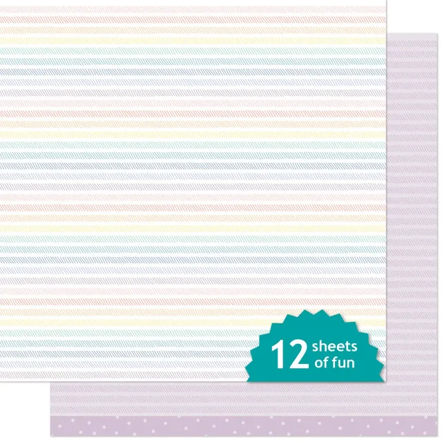 Lawn Fawn Aurora LF3327 Designpapier 12x12 12 Bogen
