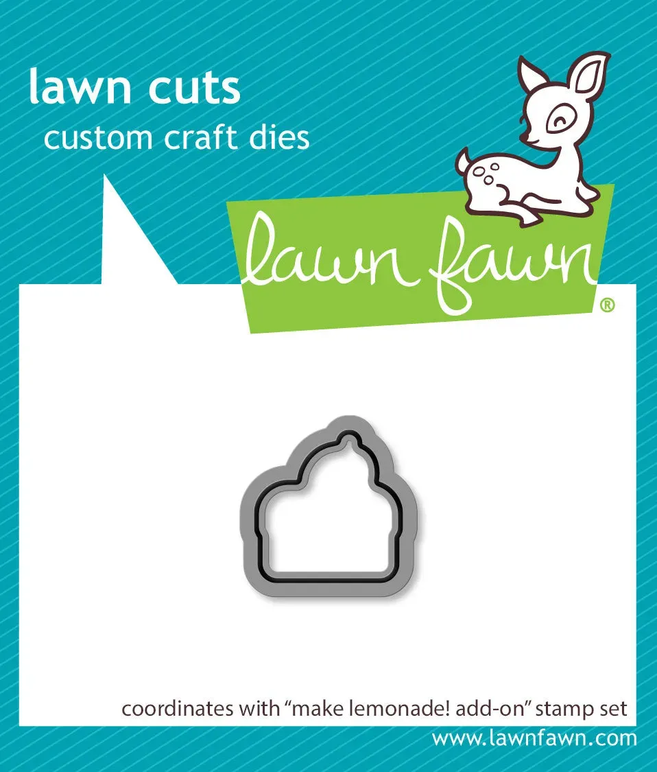 Lawn Fawn Make Lemonade! Add-On Stanze 1-teilig Zitrone