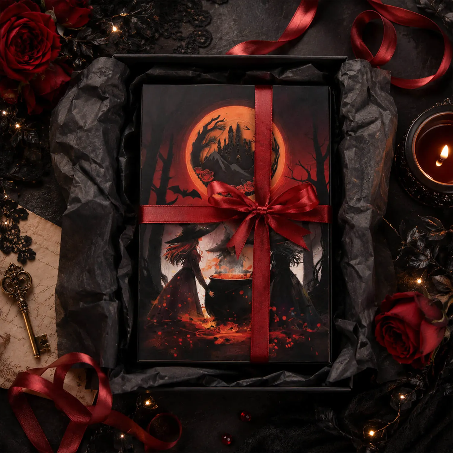 Ieebee Phantom Witches 3D Journal blanko 50 Seiten
