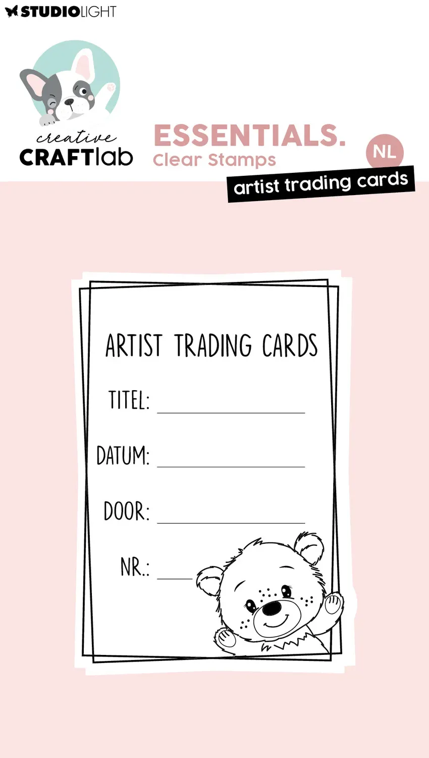 Creative Craftlab Essentials Artist trading cards Stempel 52x76