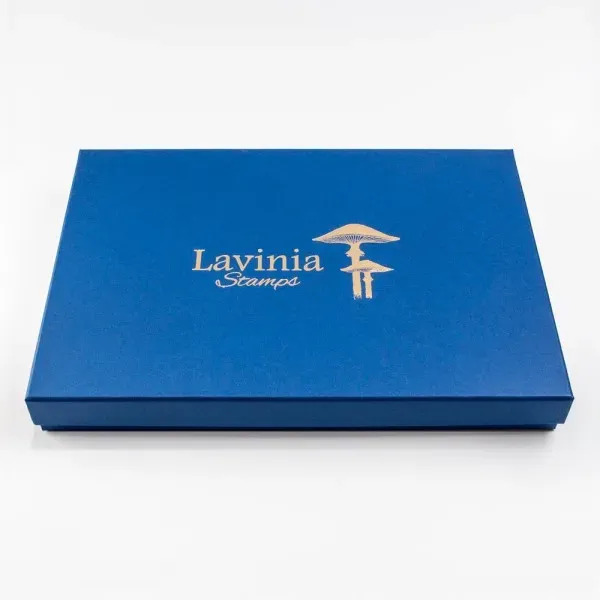 Lavinia Stamps Geschenkbox Blueberry A4 Blau Aufbewahrung