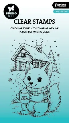 StudioLight Essentials Hot Cocoa Clear Stempel Winter