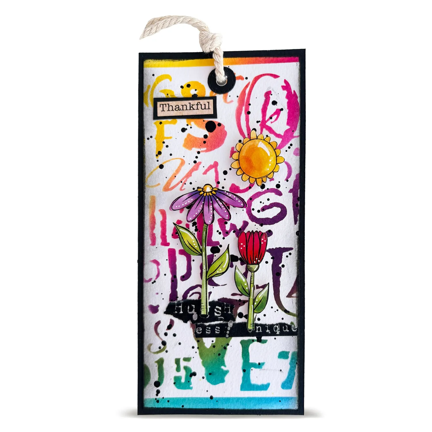 AALL and Create PC-267 Typestorm Schablone 15x15 cm