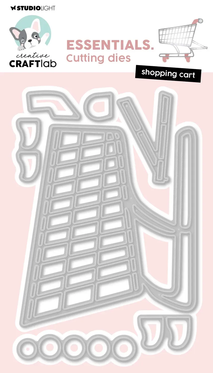 Studio Light Creative Craftlab Shopping Cart Stanzschablone