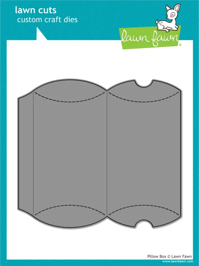 Lawn Fawn Pillow Box Lawn Cuts Stanzschablone Geschenkbox