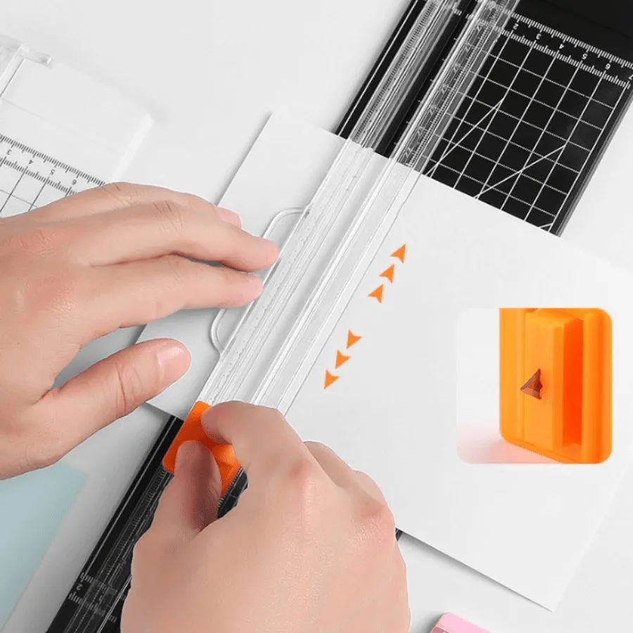 Ieebee Portable Precision Papierschneider Weiß A4