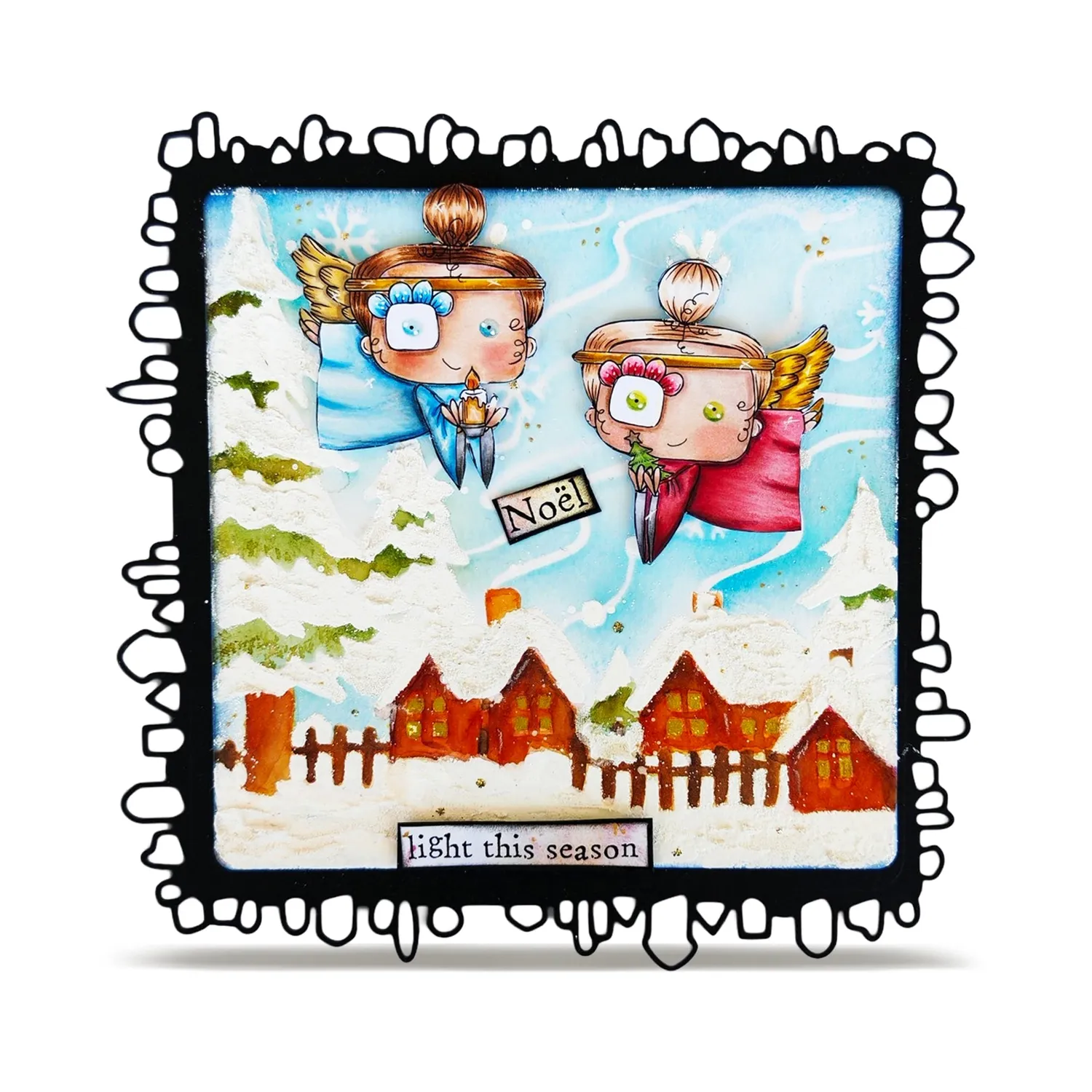 AALL and Create TP-1391 A7 Stempelset Noël Weihnachten