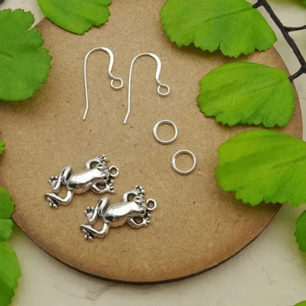 Lavinia-Stamps Frog Fairy Wing Ohrring-Rohlinge Bastelset