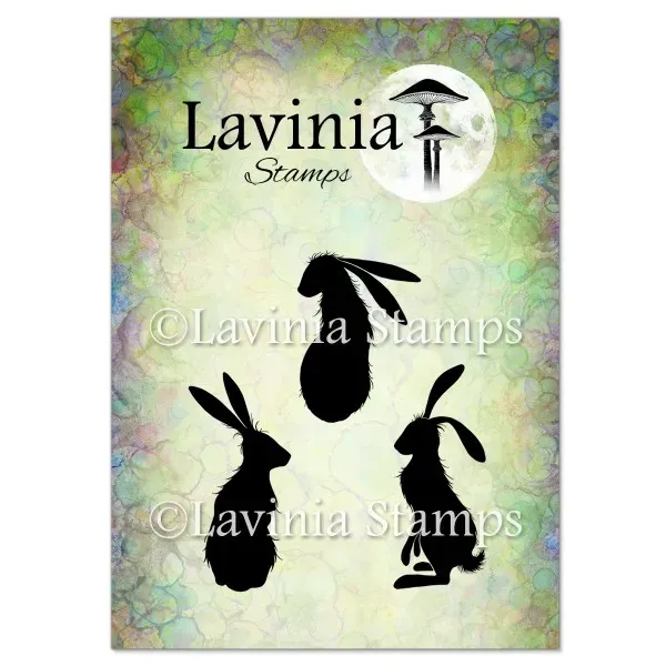 Lavinia-Stamps Wild Hares Small Stempel Hasen