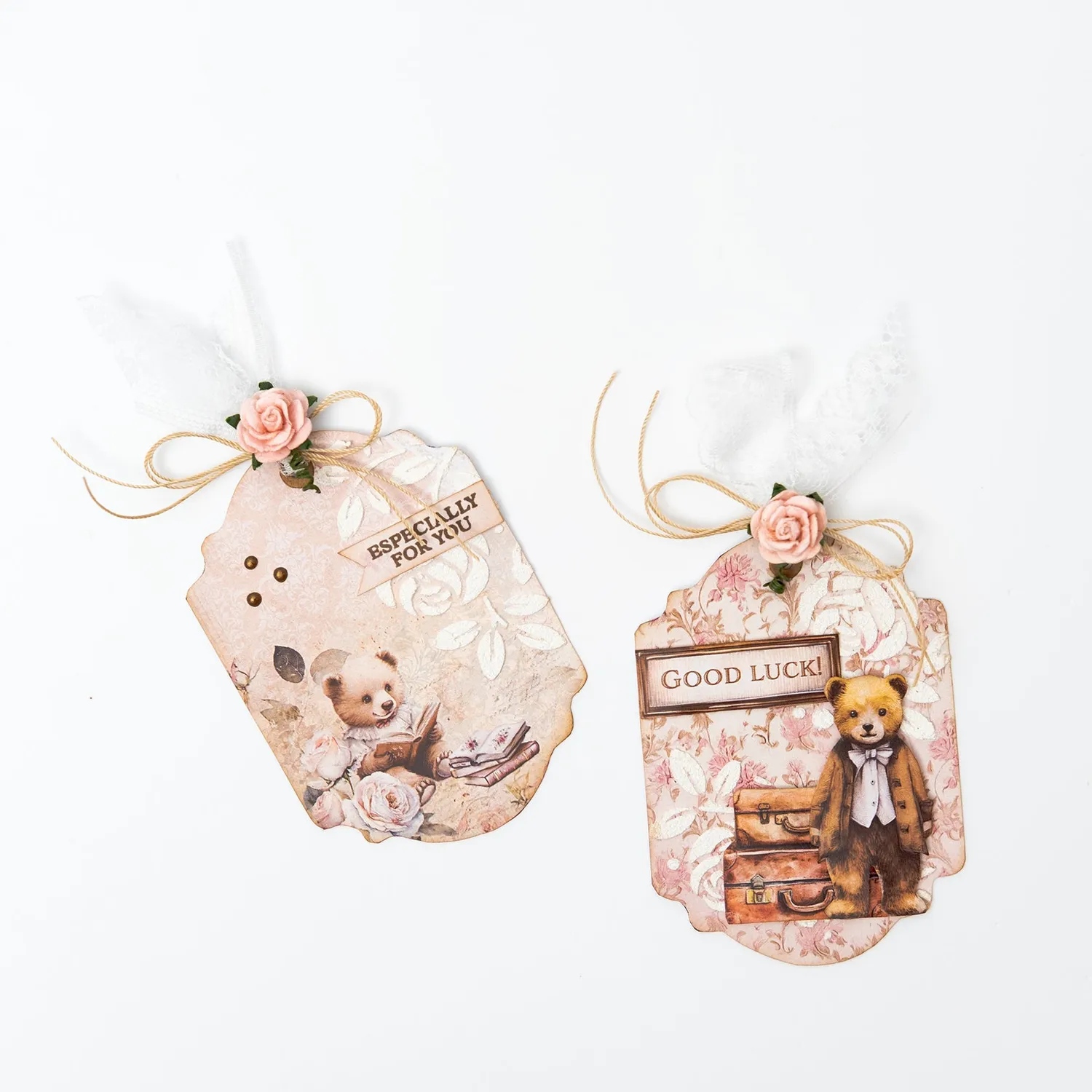 StudioLight Teddy's Tea Time Die-Cut Block Stanzteile 300-teilig