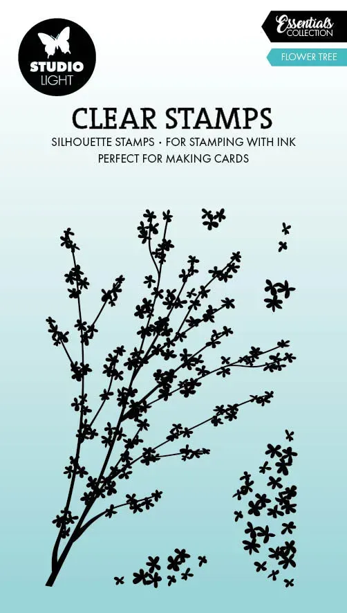 StudioLight Essentials Flower Tree Stempel Baum